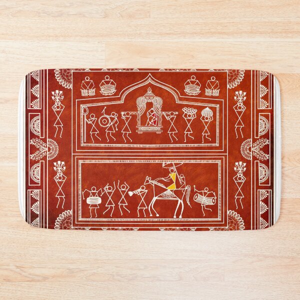 Item preview, Warli wedding  designed and sold by Prita-D.