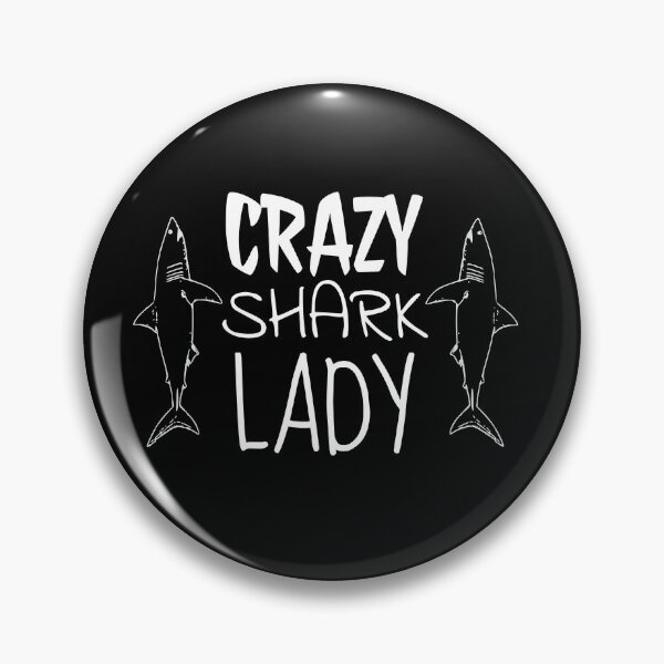 Item preview, Crazy Shark Lady Big designed and sold by jacks-tees.