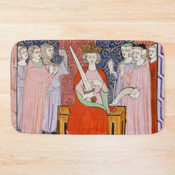 Item preview, Emperor Justinian with a sword designed and sold by brushandframes.