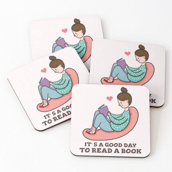 Item preview, It s a good day to read a book Girl Reading a book Gift for book lovers designed and sold by TamGustam.