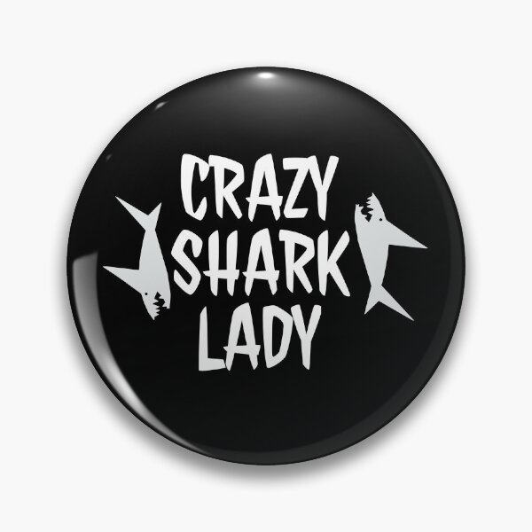 Item preview, Crazy Shark Lady Side designed and sold by jacks-tees.