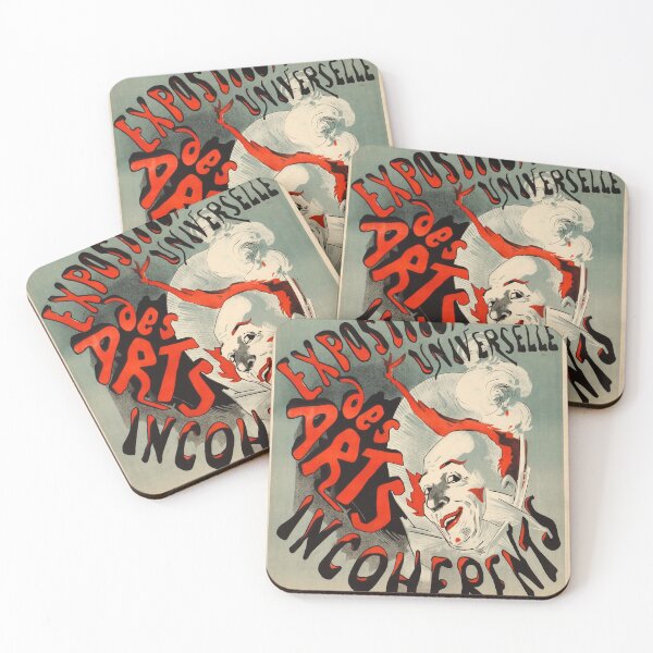 Item preview, retro exposition universelle des arts incoherents             designed and sold by CorasPosters.