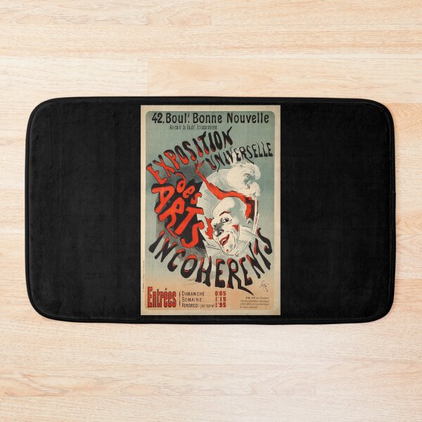 Item preview, retro exposition universelle des arts incoherents             designed and sold by CorasPosters.