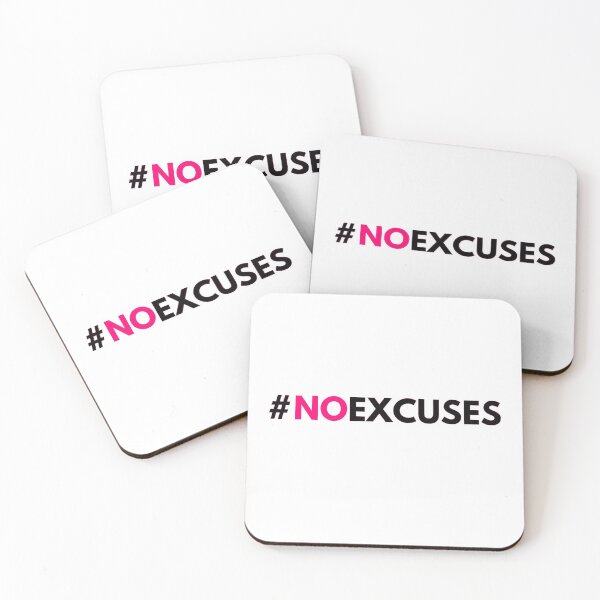 Item preview, No Excuses Gym Quote designed and sold by yasmh.