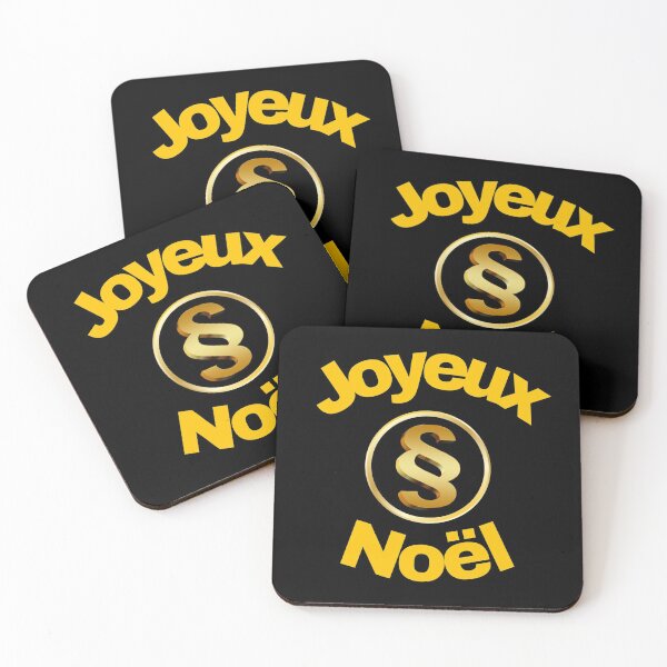 Item preview, merry christmas in french. joyeux noël.law symbol designed and sold by doctors-apparel.