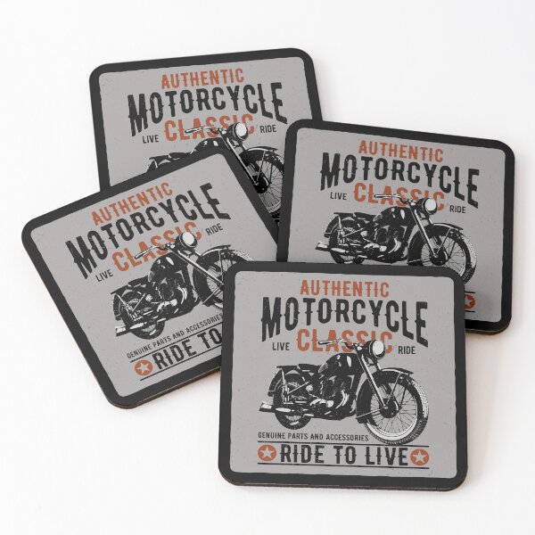 Item preview, Classic vintage motorcycle designed and sold by DreamInk Studio.