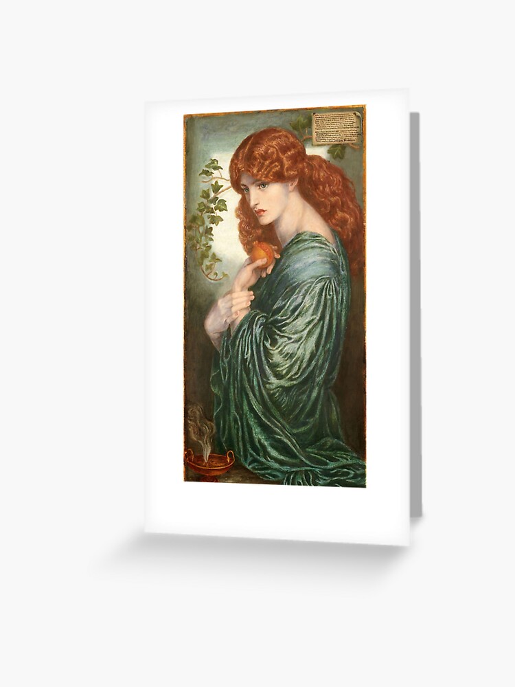 Dante Gabriel Rossetti - Proserpine (1874)