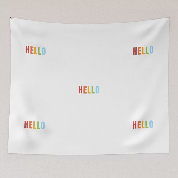 Item preview, A Rainbow Hello designed and sold by SparkPrintsandDesigns.
