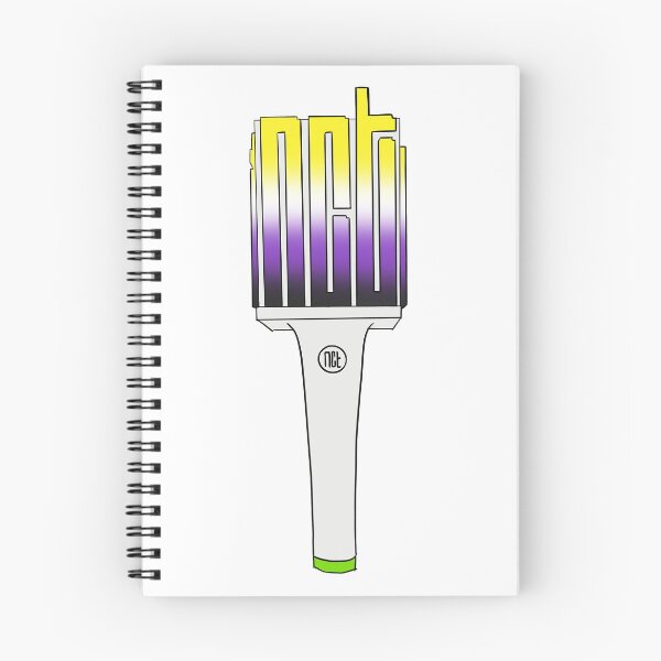 Item preview, NON BINARY FLAG NCT LIGHTSTICK designed and sold by wuffbert.