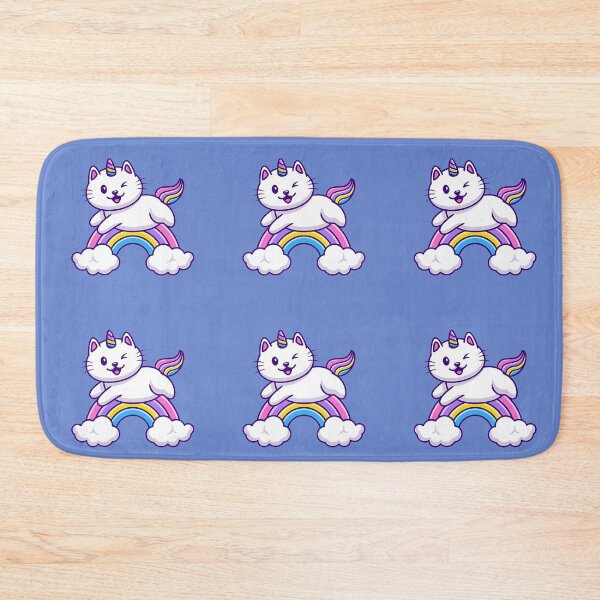 Item preview, happy sweetie cat and rainbow new design designed and sold by ESAMSTORE.
