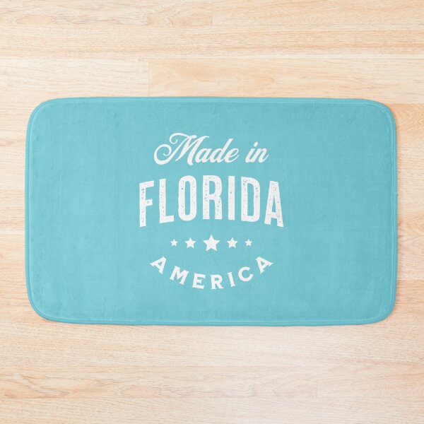Item preview, Made In Florida, USA - Vintage Logo Aqua designed and sold by VicEllisArt.