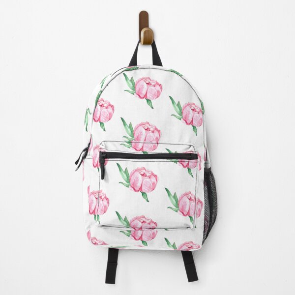 Item preview, Hand-painted watercolor pink peony sticker designed and sold by sentimentalica.