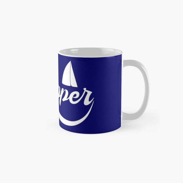 Skipper Marine nautical Graphic Text Classic Mug