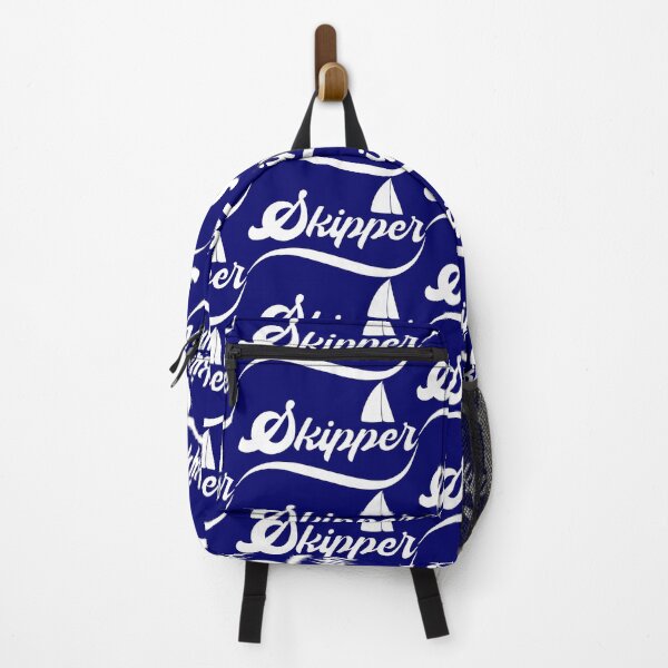 Item preview, Skipper Marine nautical Graphic Text designed and sold by BluedarkArt.