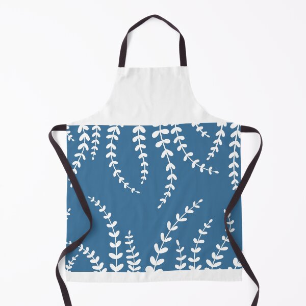 Item preview, Leaves (blue) designed and sold by szviol.