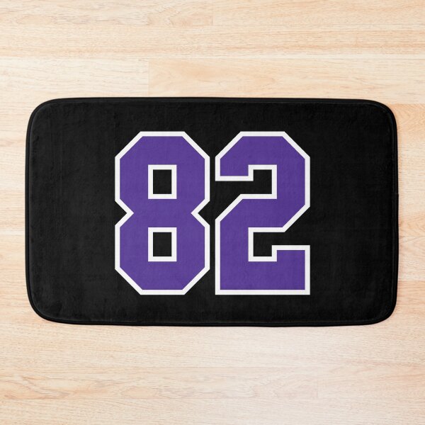 Item preview, Eighty-Two Purple Jersey Number Sports 82 designed and sold by HelloFromAja.
