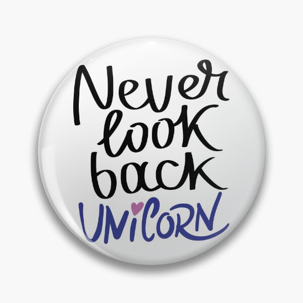 Item preview, Never Look Back Unicorn designed and sold by ProjectX23.