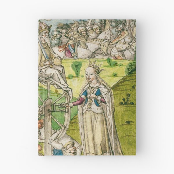 Item preview, Boccaccio watching Fortune turn her wheel designed and sold by brushandframes.