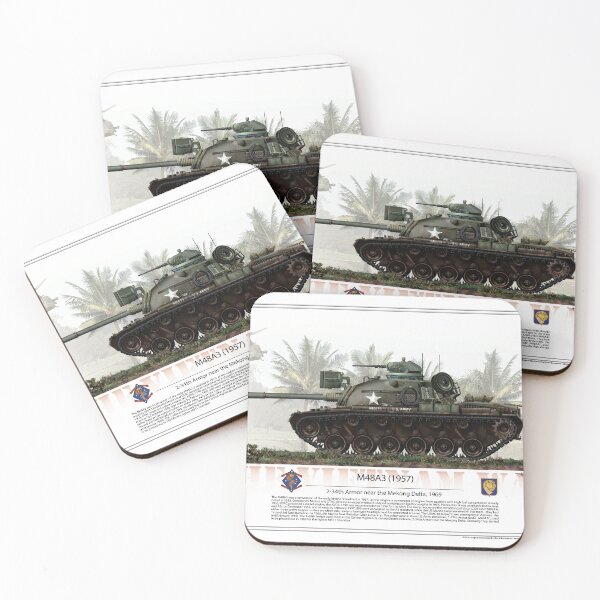 Item preview, M48A3 Patton 1957 designed and sold by TheCollectioner.