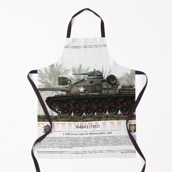 Item preview, M48A3 Patton 1957 designed and sold by TheCollectioner.