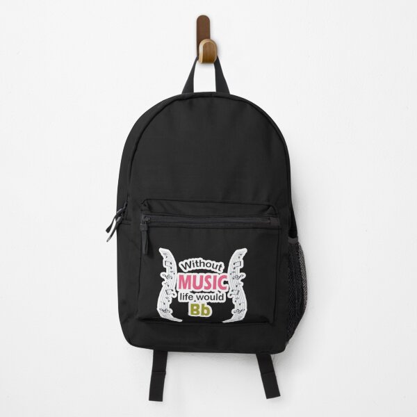 Item preview, Without music life would b flat ,Gift idea illustration design, For Music Lover. designed and sold by Geeks-Design.