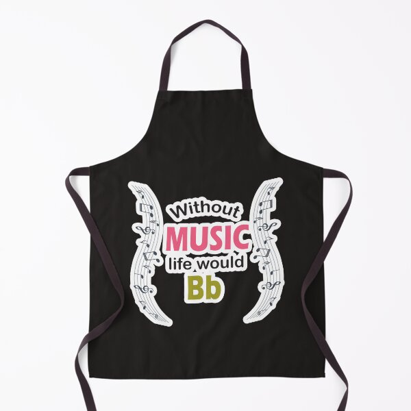 Item preview, Without music life would b flat ,Gift idea illustration design, For Music Lover. designed and sold by Geeks-Design.