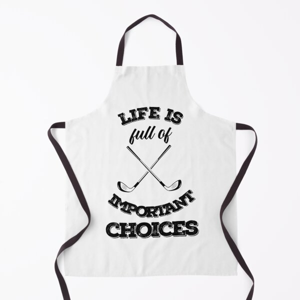 Item preview, Life is Full Of Important Choices Funny Golf Gift designed and sold by Avgeek21.