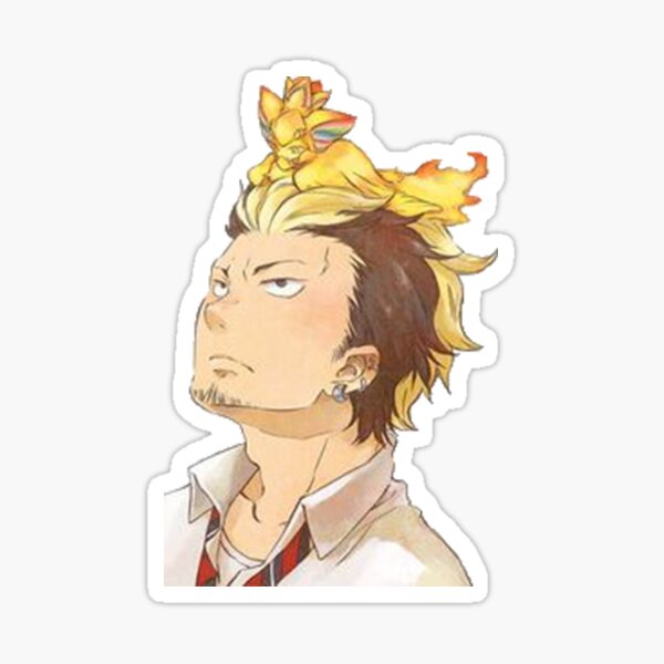 blue exorcist Glossy Sticker