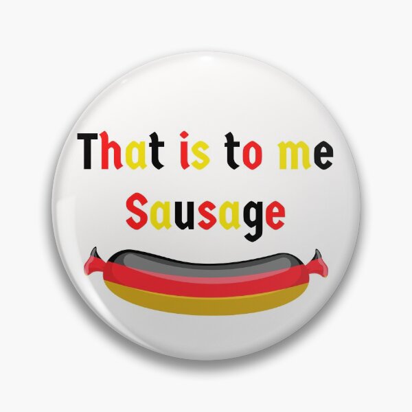 Item preview, Das ist mir Wurst Funny English Englisch designed and sold by Time4German.
