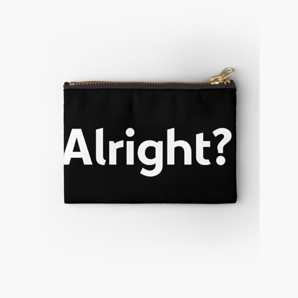 Item preview, Alright? Funny simple typography designed and sold by Boss  Bubble.