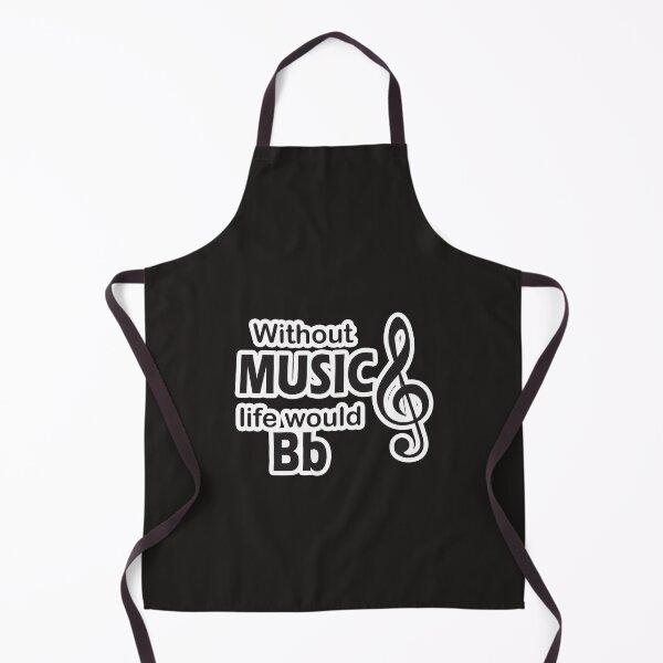 Item preview, Without music life would b flat ,Gift idea illustration design, For Music Lover. designed and sold by Geeks-Design.