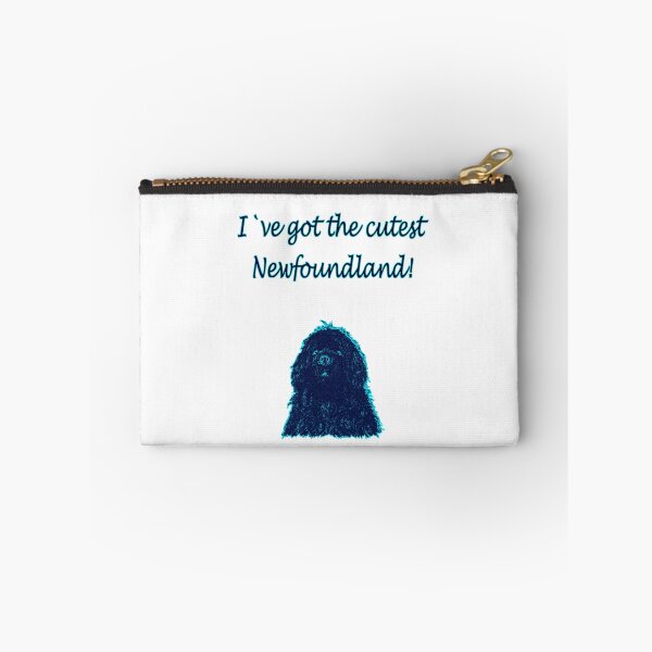 Item preview, Cute Newfoundland dog blue designed and sold by Moonyflower.