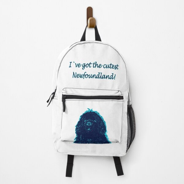 Item preview, Cute Newfoundland dog blue designed and sold by Moonyflower.