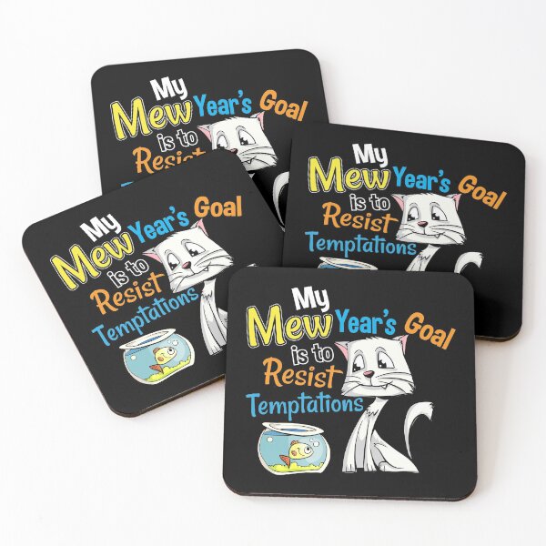Item preview, Cat Lover New Year Resolution Pun designed and sold by BestTrendyChoices.