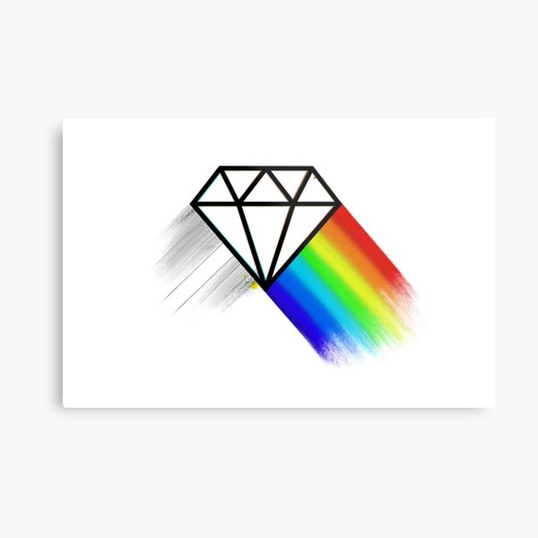 Refraction Metal Print