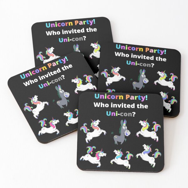 Item preview, Unicorn Party!!...or is it a Uni-con? designed and sold by StayCuztom.