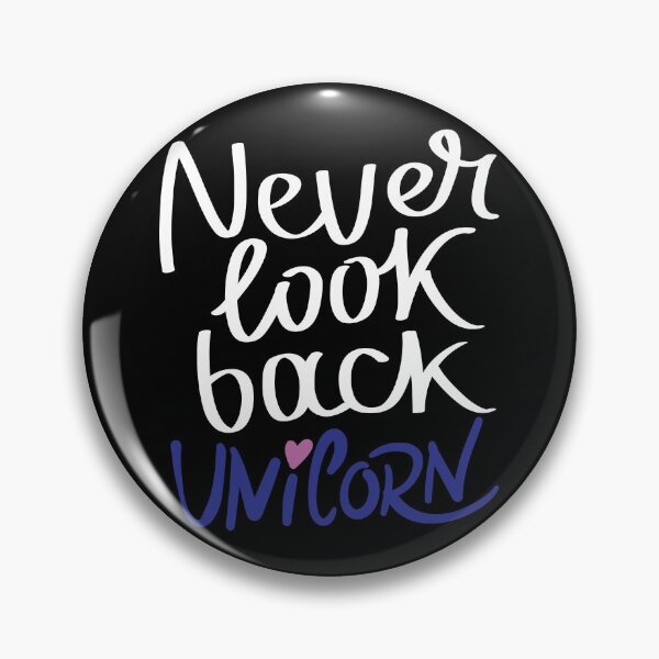 Item preview, Never Look Back Unicorn designed and sold by ProjectX23.