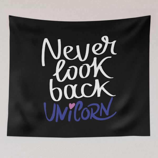 Item preview, Never Look Back Unicorn designed and sold by ProjectX23.