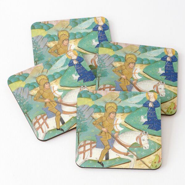Item preview, George and the dragon designed and sold by brushandframes.