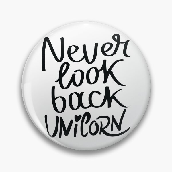 Item preview, Never Look Back Unicorn designed and sold by ProjectX23.
