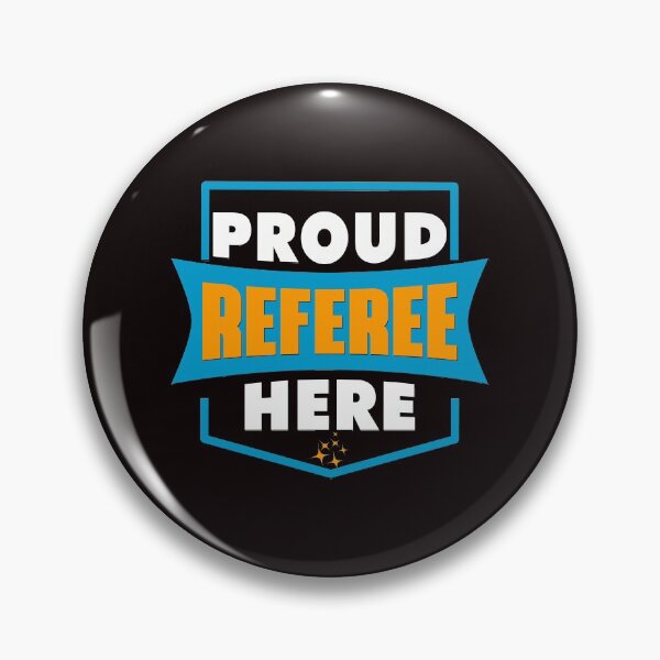Item preview, Proud Referee Here - Cool Text Graphics designed and sold by leo121687.