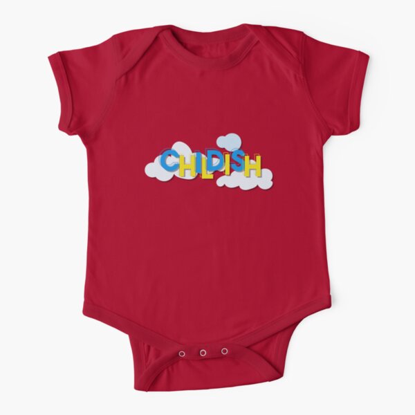 TGF Bro Childish Short Sleeve Baby One-Piece