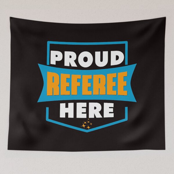 Item preview, Proud Referee Here - Cool Text Graphics designed and sold by leo121687.