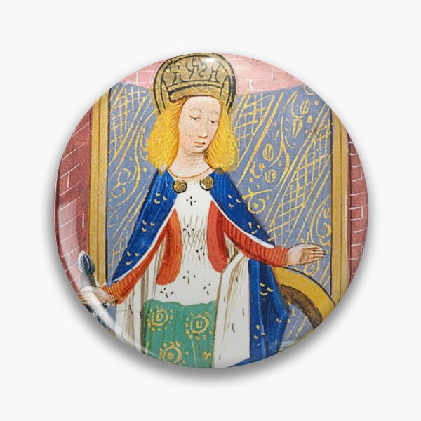 Item preview, Queen Catherine with a sword designed and sold by brushandframes.