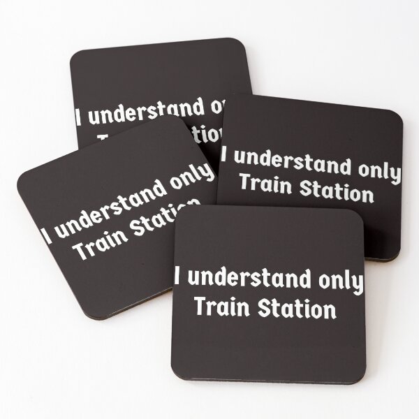 Artikelvorschau, Ich verstehe nur Bahnhof wörtliche Übersetzung Deutsch Englisch entworfen und verkauft von Time4German.