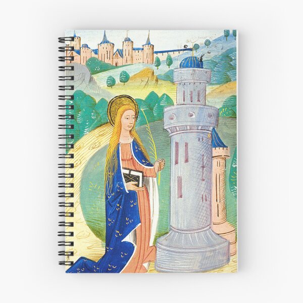 Item preview, Saint Barbara designed and sold by brushandframes.