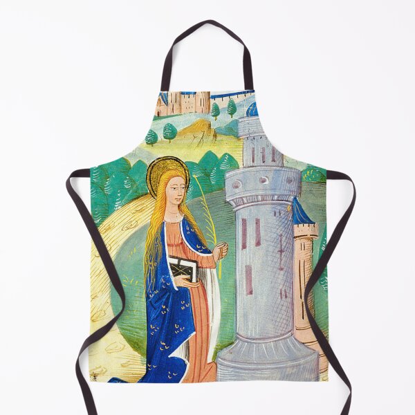 Item preview, Saint Barbara designed and sold by brushandframes.