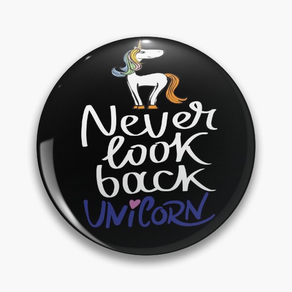 Item preview, Never Look Back Unicorn designed and sold by ProjectX23.