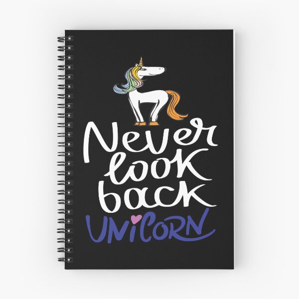 Item preview, Never Look Back Unicorn designed and sold by ProjectX23.