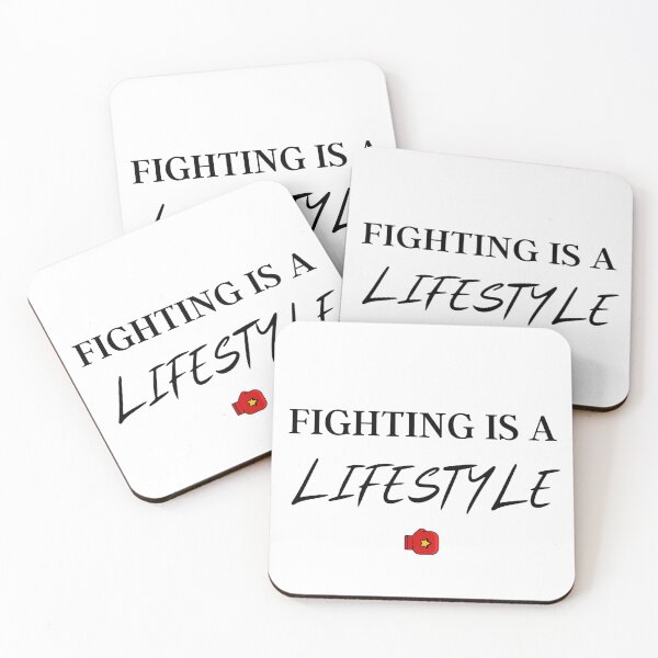 Item preview, Fighting Is A Lifestyle designed and sold by Legendary Designs.